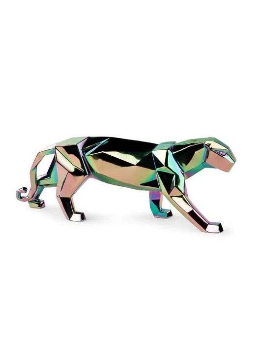 Lladro Panther - iridiscent 