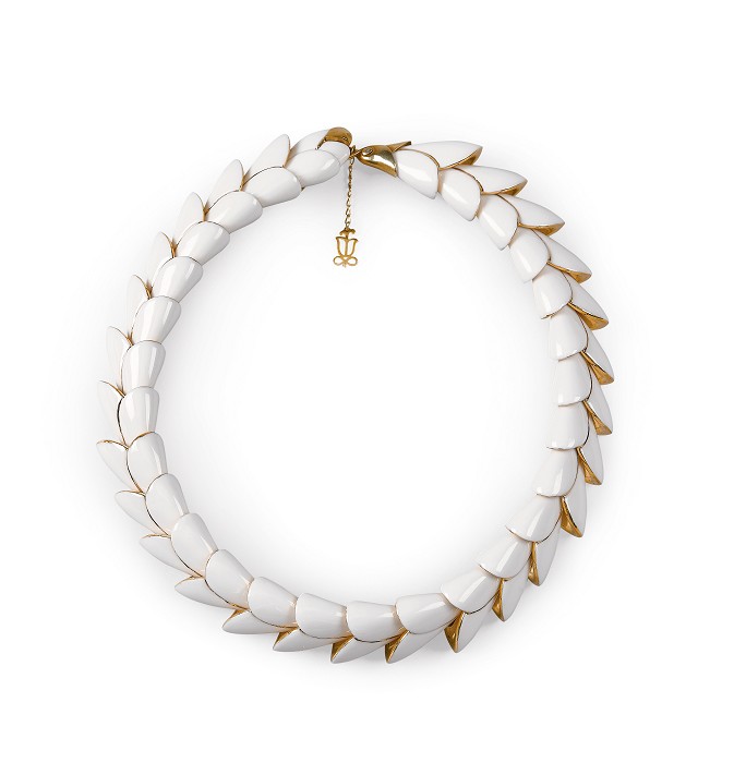 Lladro Jewelry Heliconia necklace 