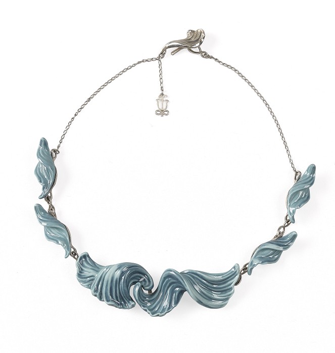 Lladro Jewelry Aquarium Necklace 