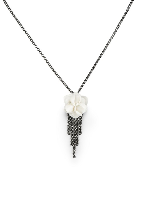 Lladro Jewelry Orchid Pendant 
