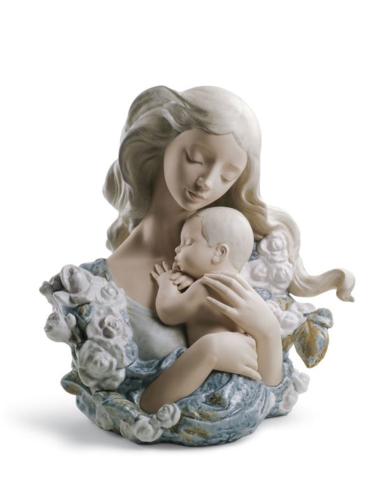 Lladro Contentment Porcelain Figurine