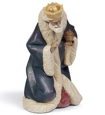 Lladro KING MELCHIOR Porcelain Figurine