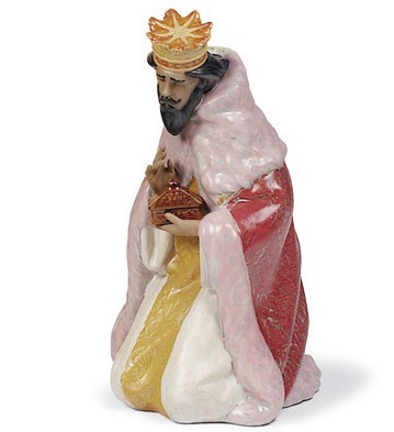 Lladro KING GASPAR Porcelain Figurine