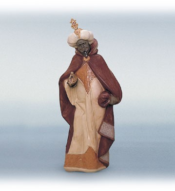 Lladro KING BALTHASAR Porcelain Figurine