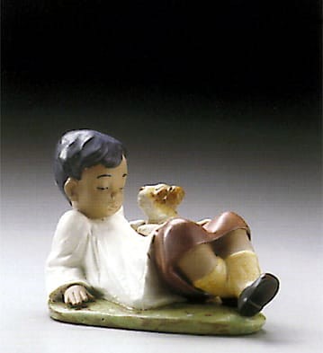 Lladro Taking Time Porcelain Figurine