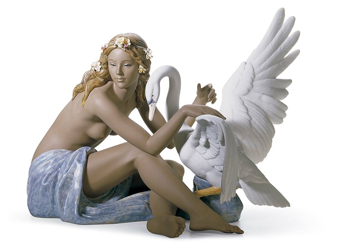 Lladro Leda and The Swan 