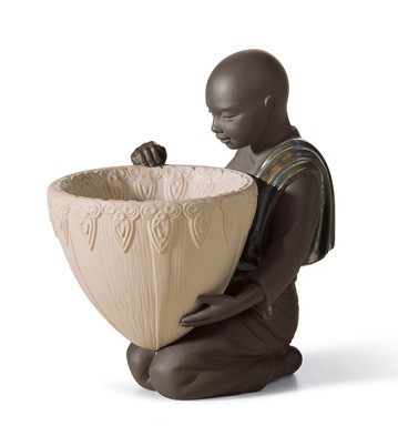 Lladro POTPOURRI OFFER (BLACK) Porcelain Figurine