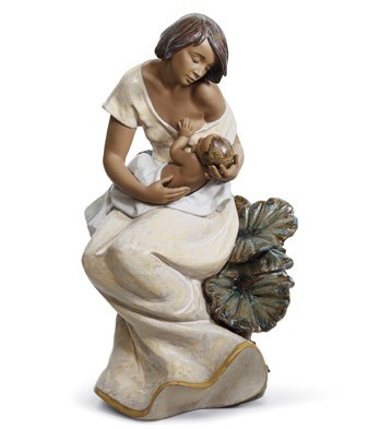 Lladro A BEAUTIFUL BOND Porcelain Figurine