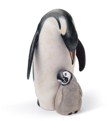 Lladro PENGUIN LOVE Porcelain Figurine