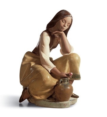 Lladro CLASSIC WATER CARRIER Porcelain Figurine