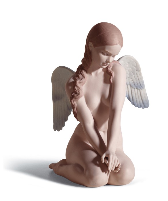 Lladro BEAUTIFUL ANGEL Porcelain Figurine