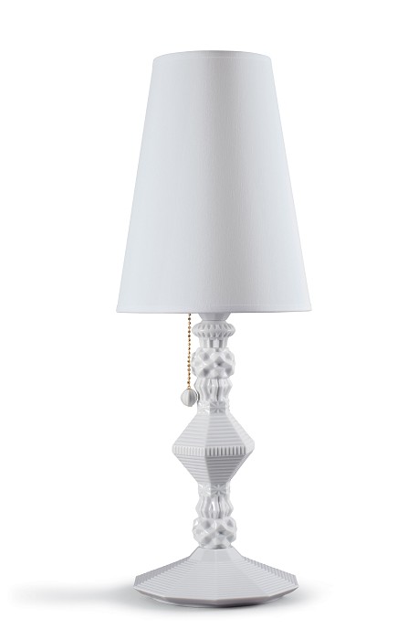 Lladro Lighting Belle de Nuit Table Lamp White 
