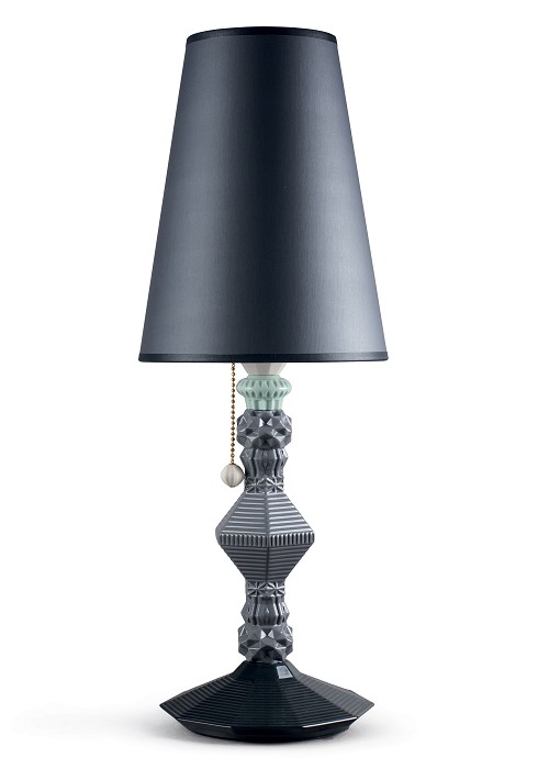Lladro Lighting Belle de Nuit Table Lamp Black 