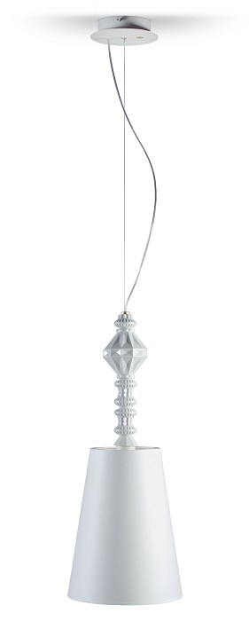 Lladro Lighting Belle de Nuit Ceiling Lamp I White 