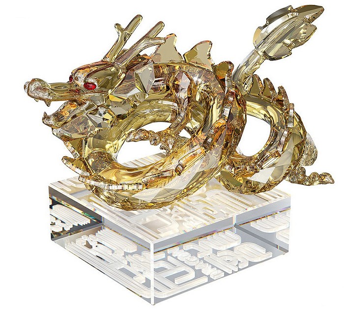 Swarovski Crystal Chinese Zodiac Dragon large 