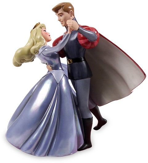 WDCC Disney Classics Sleeping Beauty Princess Aurora And Prince Phillip A Dance In The Clouds (BLUE) 