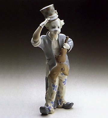 Lladro Clown 1971-78 Porcelain Figurine