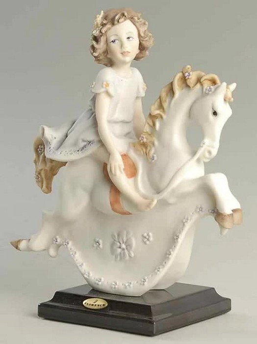 Giuseppe Armani Shy Rider Sculpture