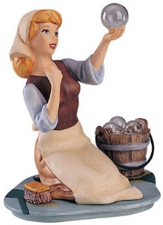 WDCC Disney Classics Cinderella They Can't Stop Me From Dreaming Porcelain Figurine