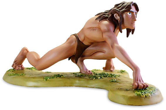 WDCC Disney Classics Tarzan Of The Jungle  Porcelain Figurine