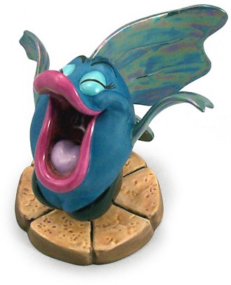 WDCC Disney Classics The Little Mermaid Blackfish Deep Sea Diva Porcelain Figurine