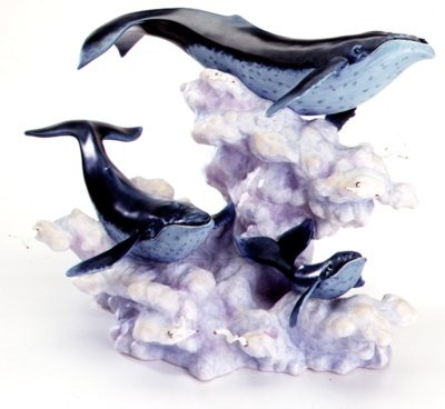 WDCC Disney Classics Fantasia 2000 Whales Soaring In The Clouds 