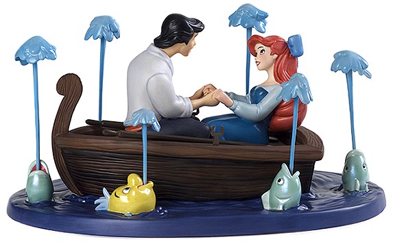 WDCC Disney Classics The Little Mermaid Eric And Ariel Kiss The Girl 