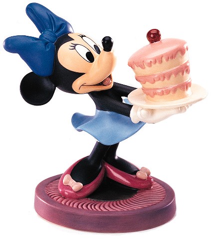 WDCC Disney Classics Minnie Mouse For My Sweetie Porcelain Figurine