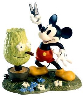 WDCC Disney Classics Mickey Cuts Up Mickey Mouse A Little Off The Top 