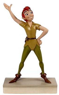 WDCC Disney Classics Peter Pan Off To Never Land Porcelain Figurine