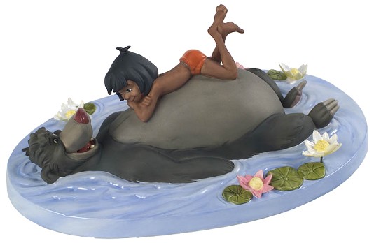 WDCC Disney Classics The Jungle Book Baloo And Mowgli Jungle Harmony 