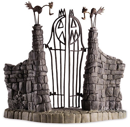 WDCC Disney Classics The Nightmare Before Christmas Gate Jack Skeletons Gate Porcelain Figurine
