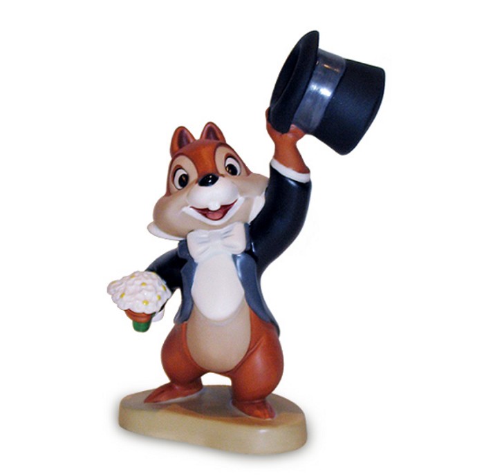 WDCC Disney Classics Dale Debonair Dale Porcelain Figurine