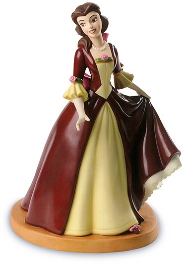 WDCC Disney Classics Beauty And The Beast Belle The Gift Of Love Porcelain Figurine
