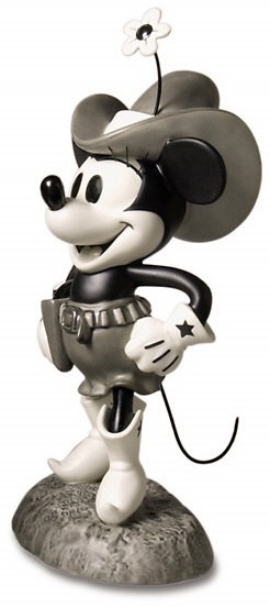 WDCC Disney Classics Two Gun Mickey Minnie Mouse Cutest Lil Cowgirl 