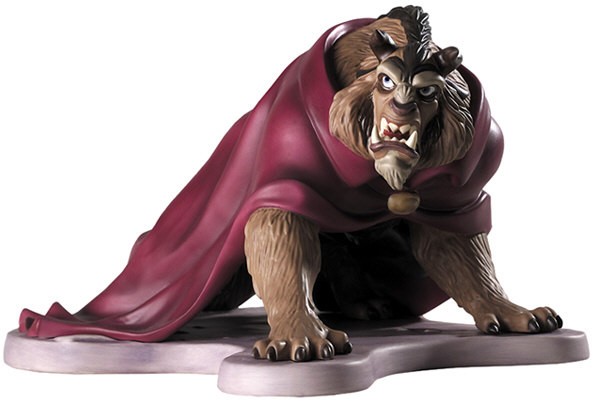 WDCC Disney Classics Beauty And The Beast Fury Unleashed Porcelain Figurine