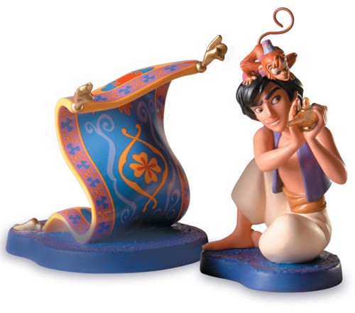 WDCC Disney Classics Aladdin, Abu and Carpet 