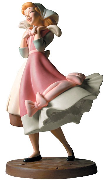 WDCC Disney Classics Cinderella With Dress Oh Thank You So Much Porcelain Figurine