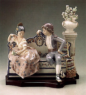Lladro Valencian Garden 1987-91 Porcelain Figurine