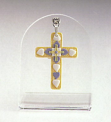 Lladro Cross Of Diamonds #12 1989-91 Porcelain Figurine