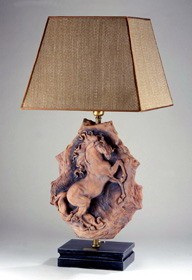 Giuseppe Armani Leonardo Horse Lamp 