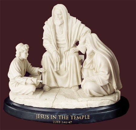 Master Peace Collection Jesus In The Temple Inspirational Art