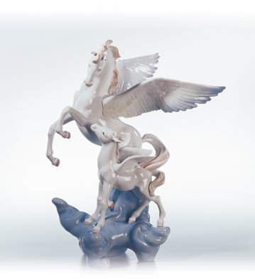 Lladro Pegasus Le1500 1994-2003 Porcelain Figurine