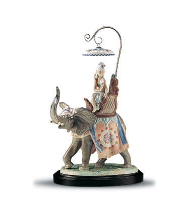 Lladro Indian Princess Le3000 1994-2001 Porcelain Figurine