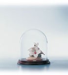 Lladro Prelude In White Le300 1999-02 Porcelain Figurine