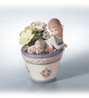 Lladro Butterfly Fantasy Le2000 1999-2002 Porcelain Figurine