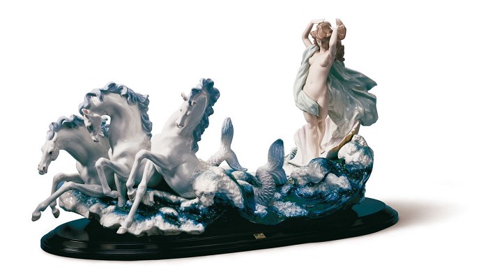Lladro The Birth of Venus Porcelain Figurine