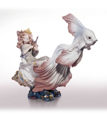 Lladro Underwater Fantasy (1500) Porcelain Figurine