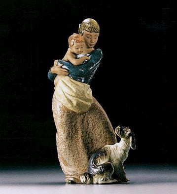 Lladro Jealous Friend 1989-95 Porcelain Figurine