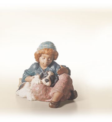 Lladro What A Day! Porcelain Figurine